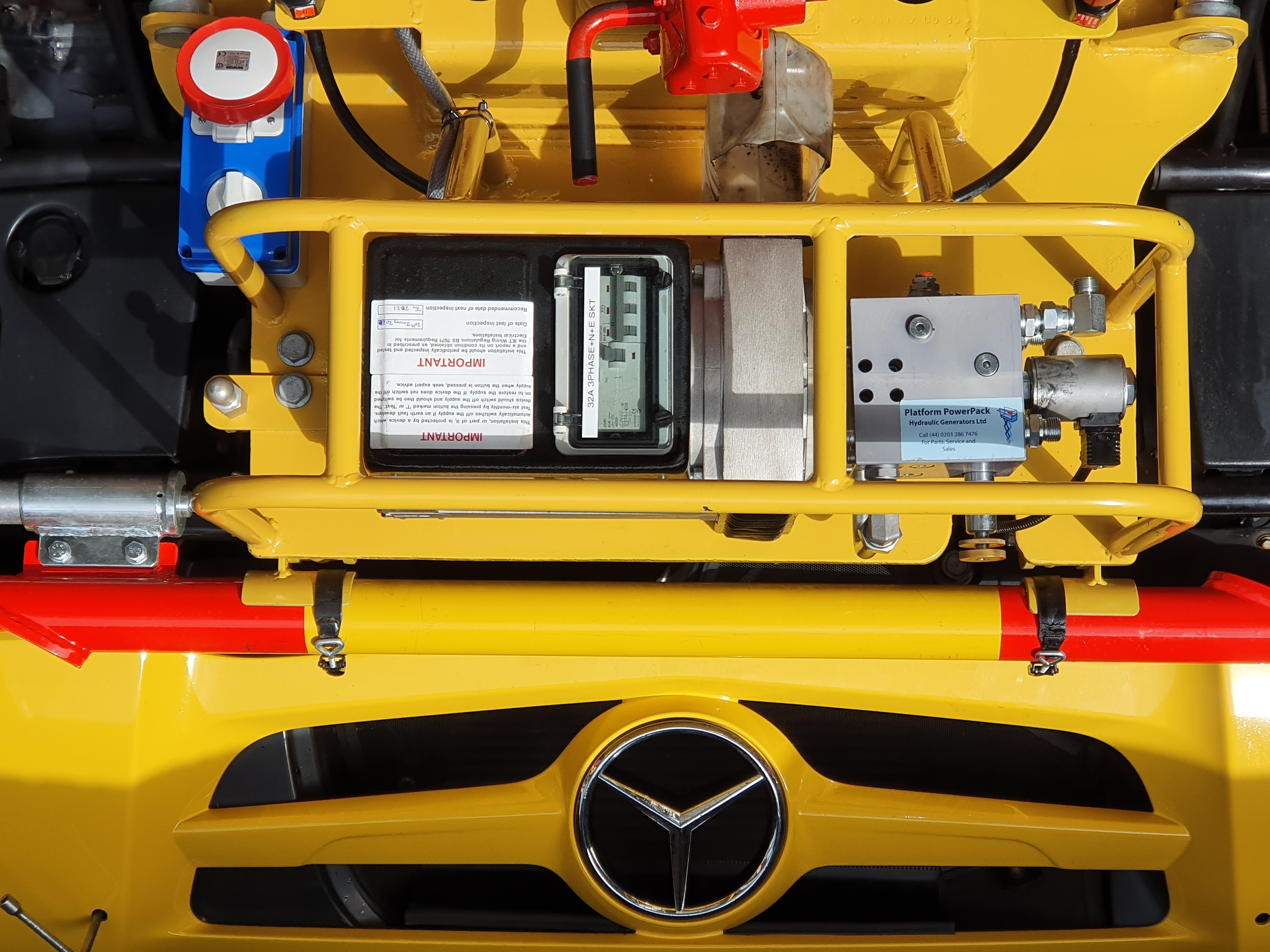 12kVa 3 phase Hydraulic Generator