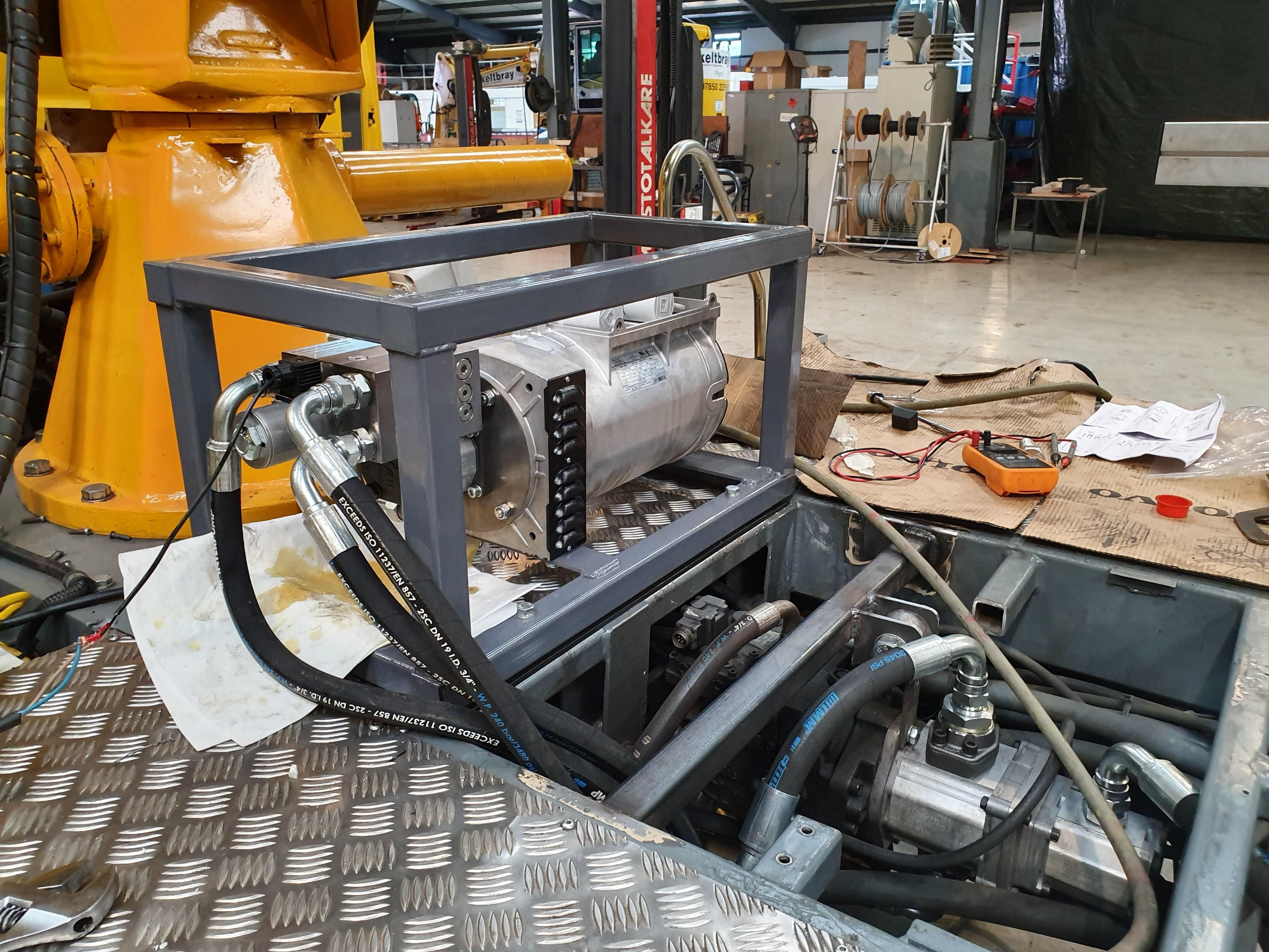 12kVa Single Phase Hydraulic Generator